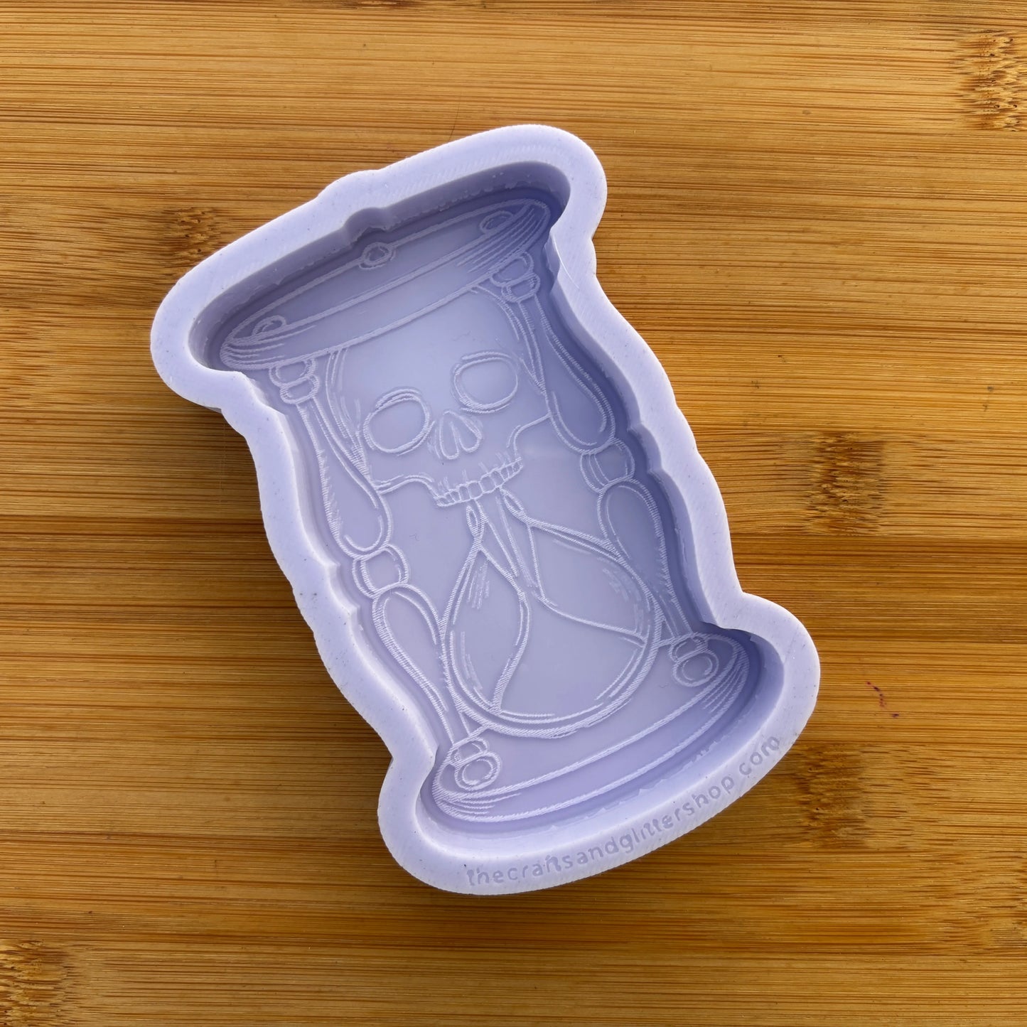 Skull Hourglass Silicone Mold - The Crafts and Glitter Shop