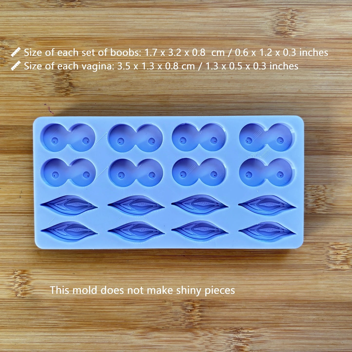 Small Boobs & Vagina Silicone Mold - The Crafts and Glitter Shop