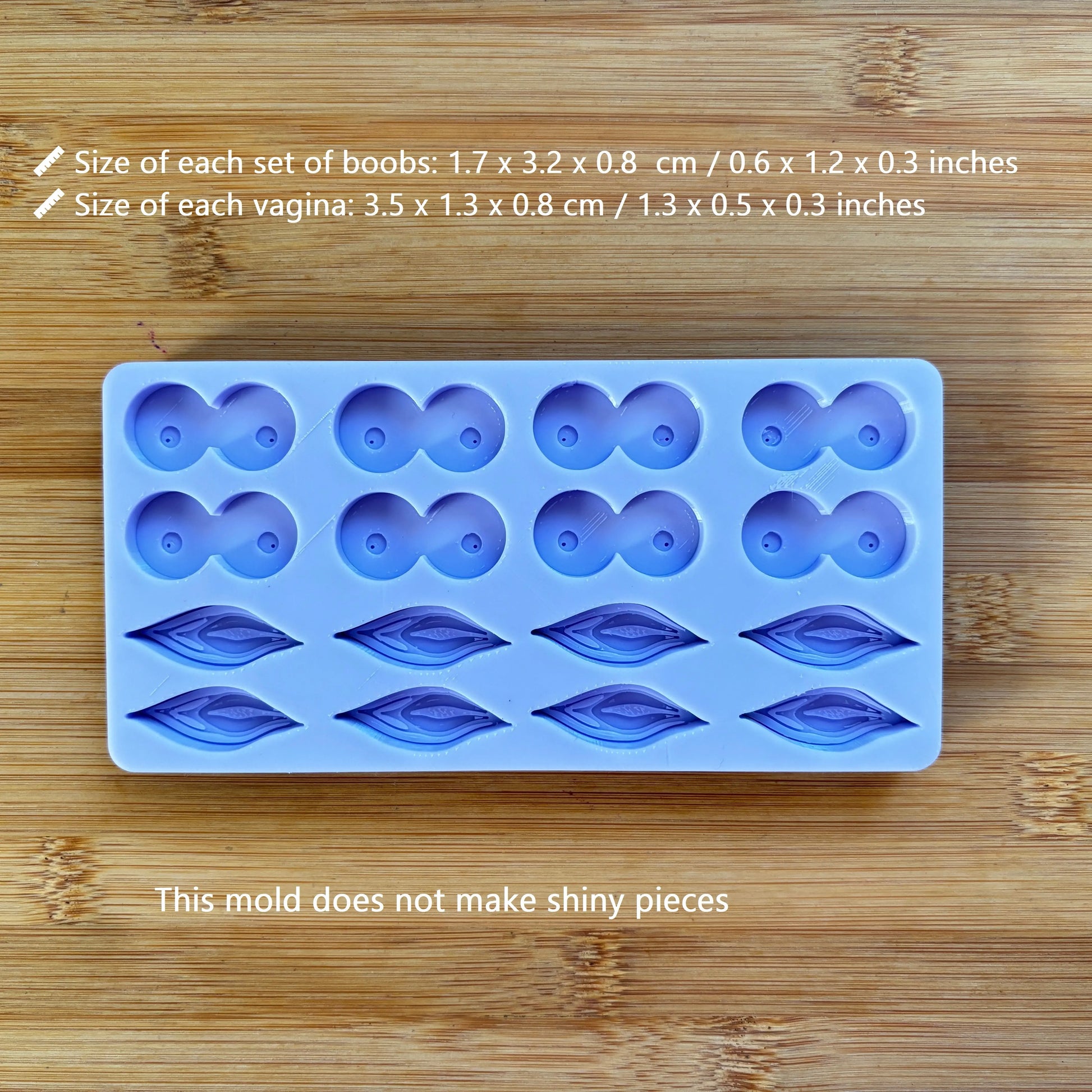 Small Boobs & Vagina Silicone Mold - The Crafts and Glitter Shop