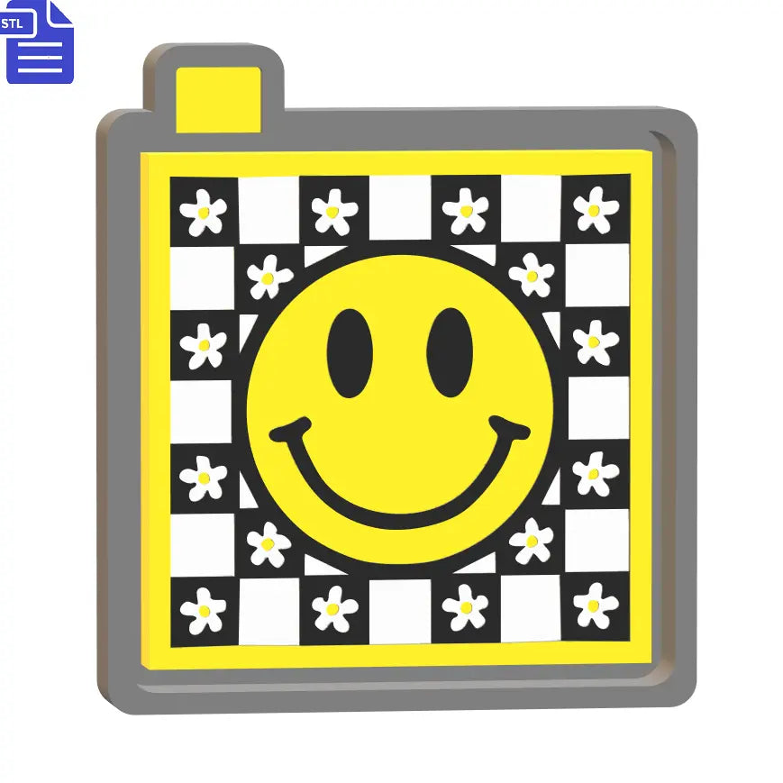 Smiley Silicone Mold Housing STL File