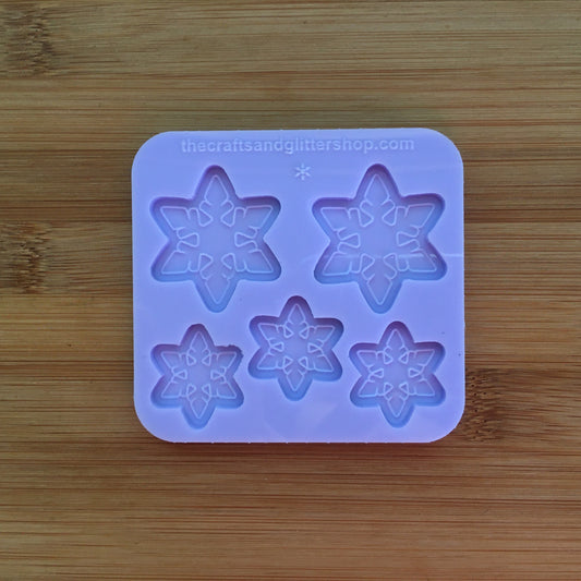 Snowflake Mix Silicone Mold