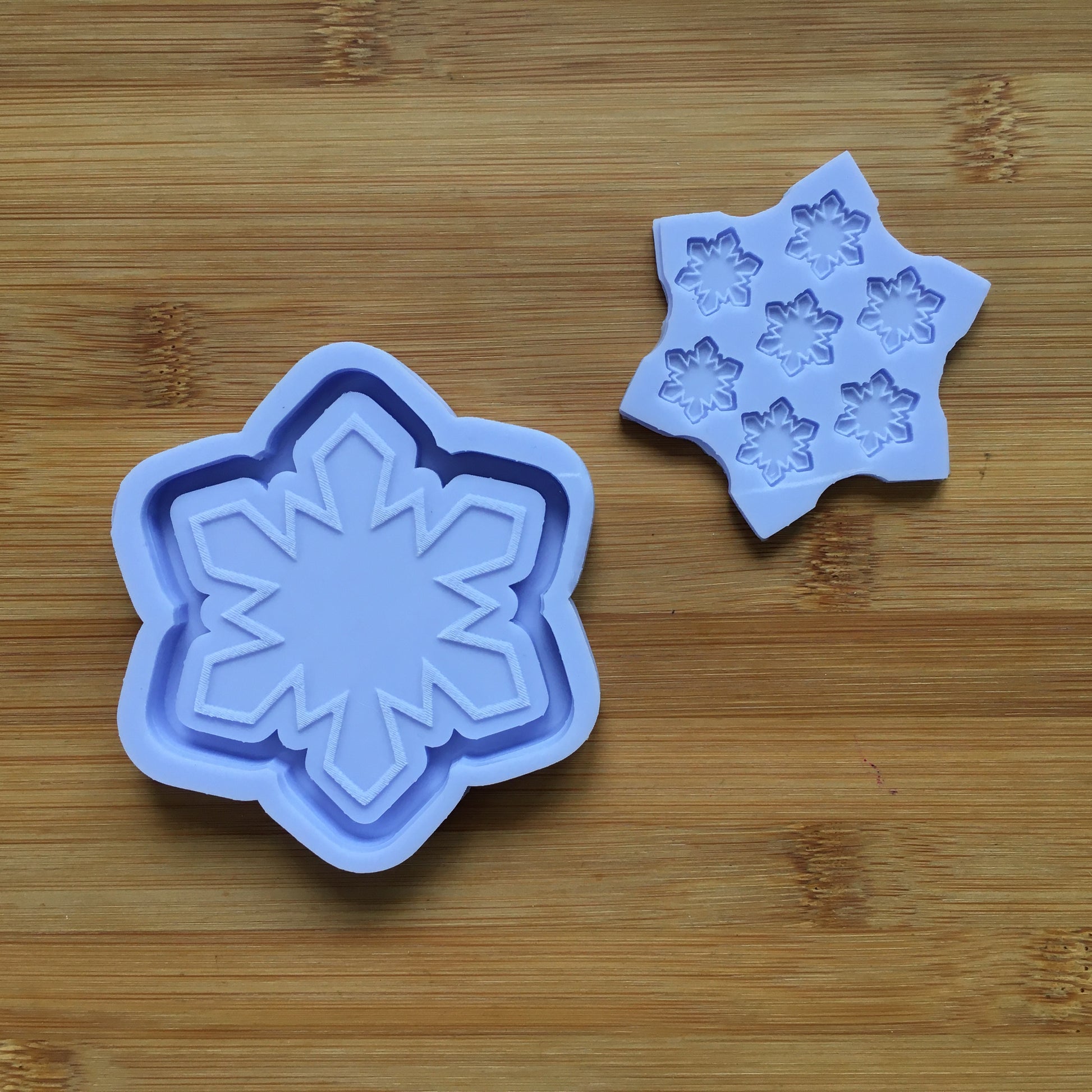 Snowflake Shaker Silicone Mold