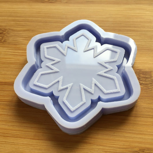 Snowflake Shaker Silicone Mold