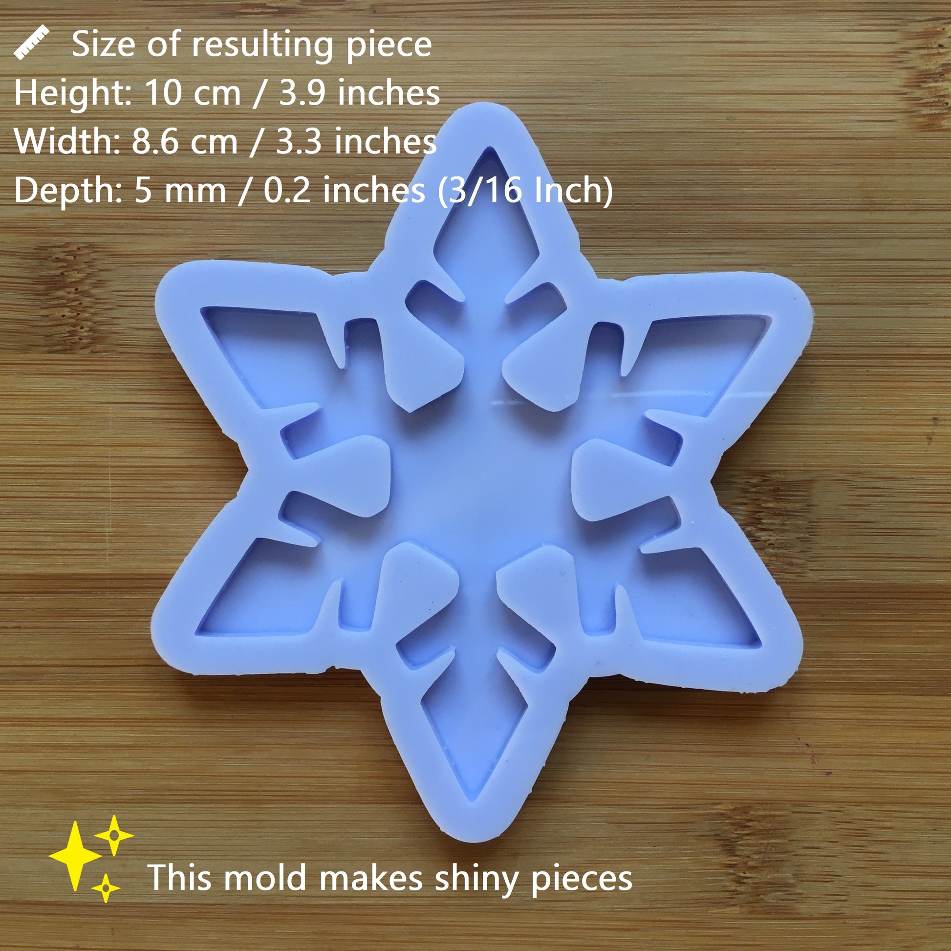 Snowflake Silicone Mold