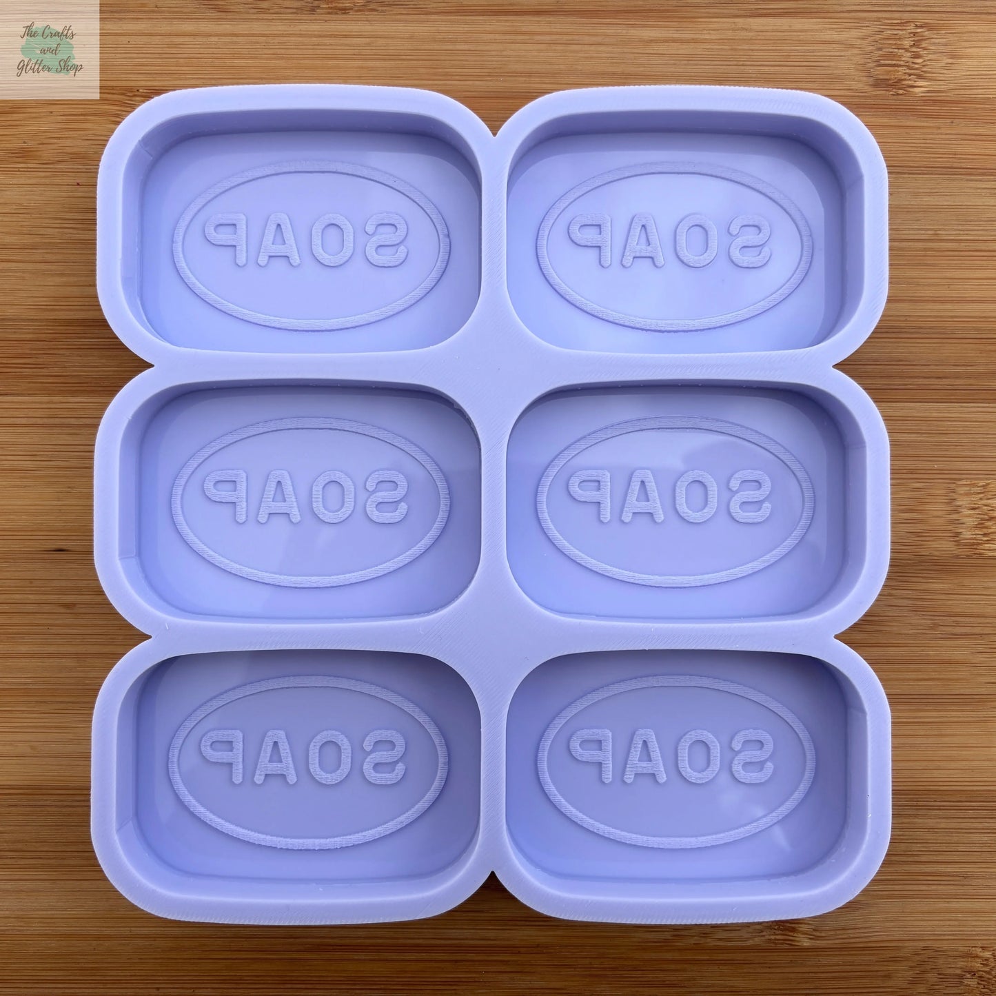 Soap Bar Silicone Mold - The Crafts and Glitter Shop