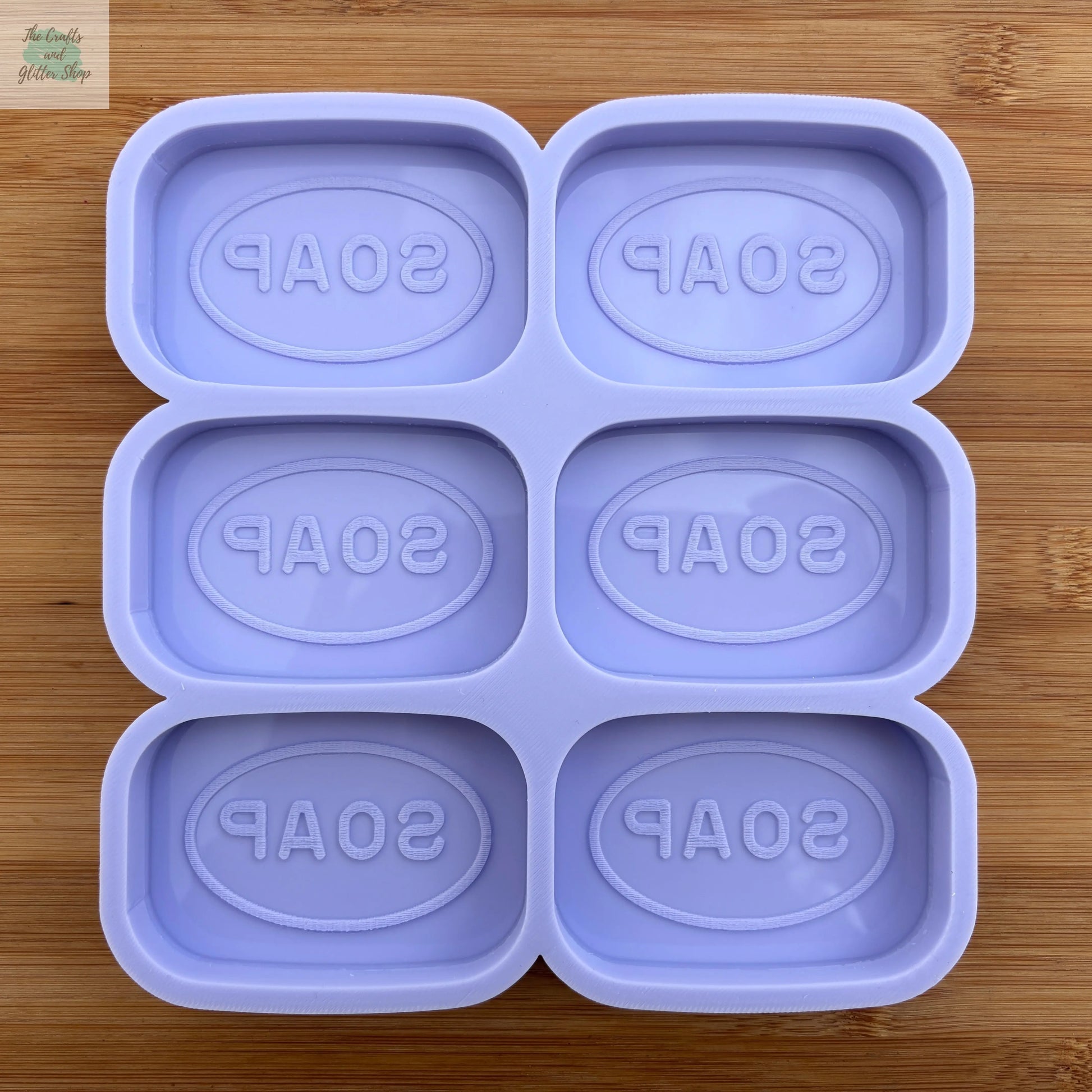 Soap Bar Silicone Mold - The Crafts and Glitter Shop