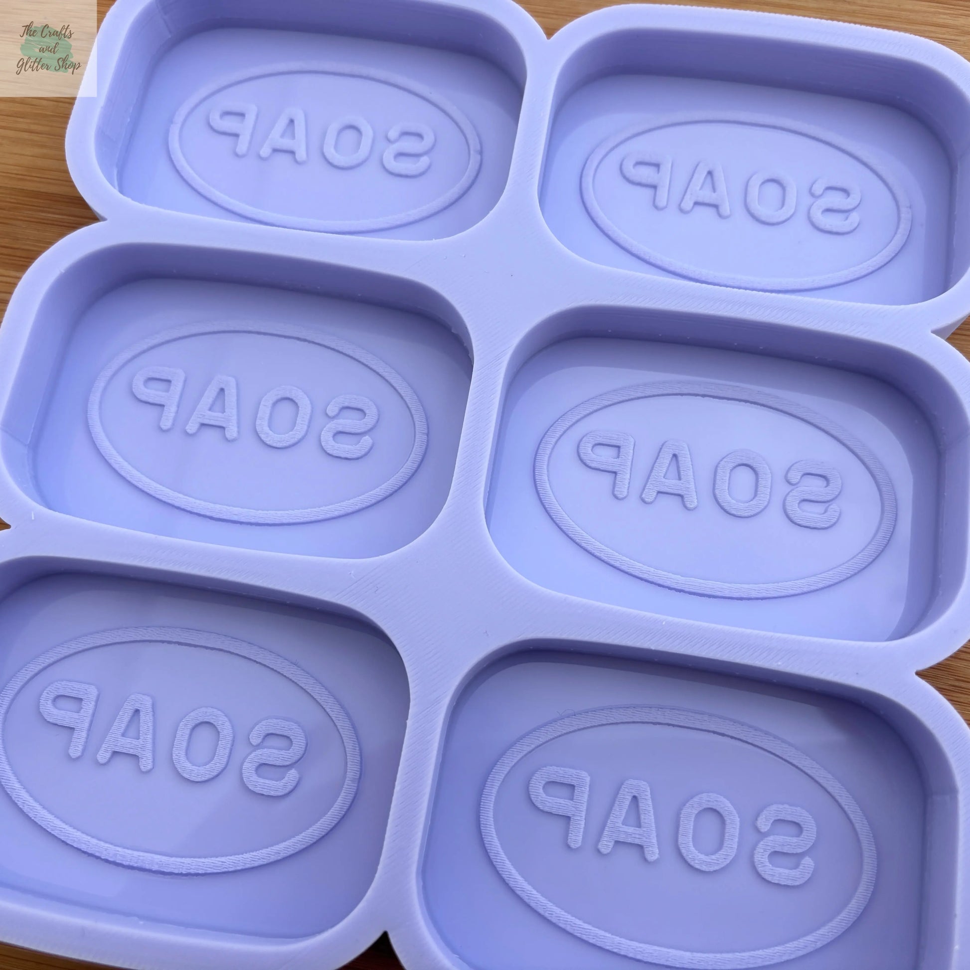 Soap Bar Silicone Mold - The Crafts and Glitter Shop