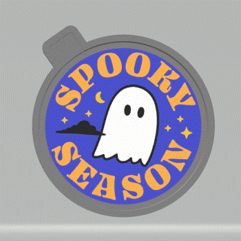 Spooky Season Ghost Silicone Mold Housing STL File