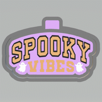 Spooky Vibes Silicone Mold Housing STL File