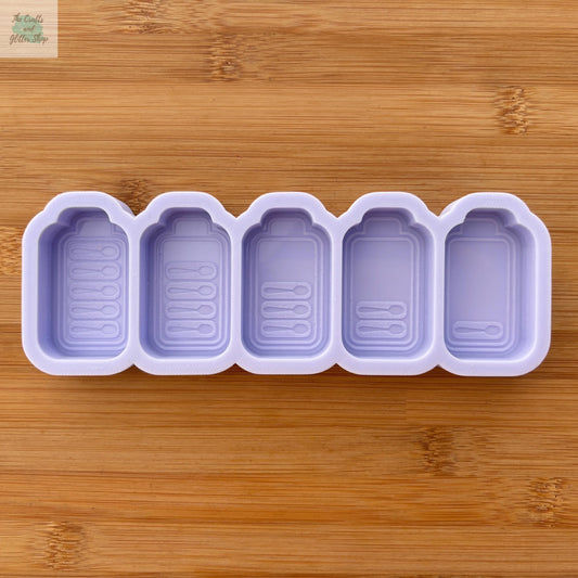 Spoons Battery Silicone Mold - The Crafts and Glitter Shop