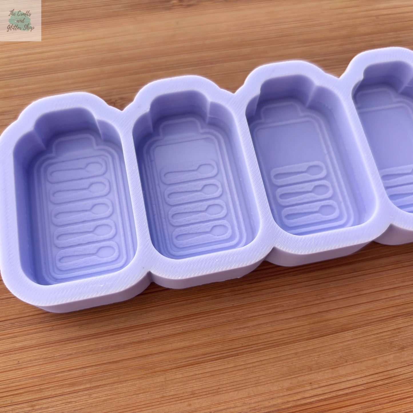 Spoons Battery Silicone Mold - The Crafts and Glitter Shop