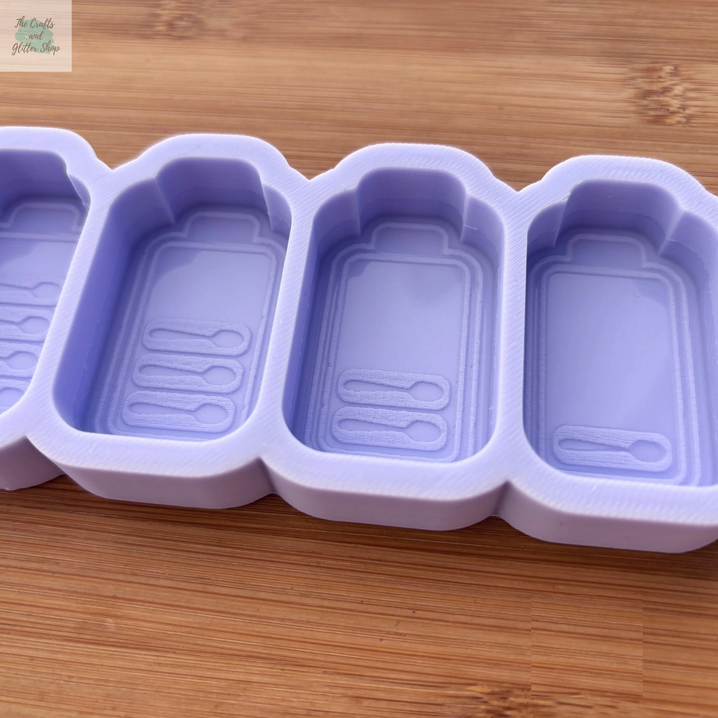 Spoons Battery Silicone Mold - The Crafts and Glitter Shop