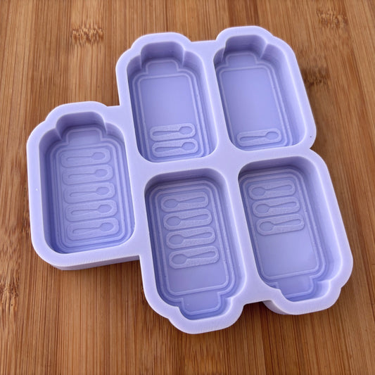 Spoons Battery Silicone Mold