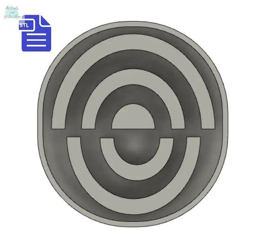 Stack able Rainbow Silicone Mold Housing