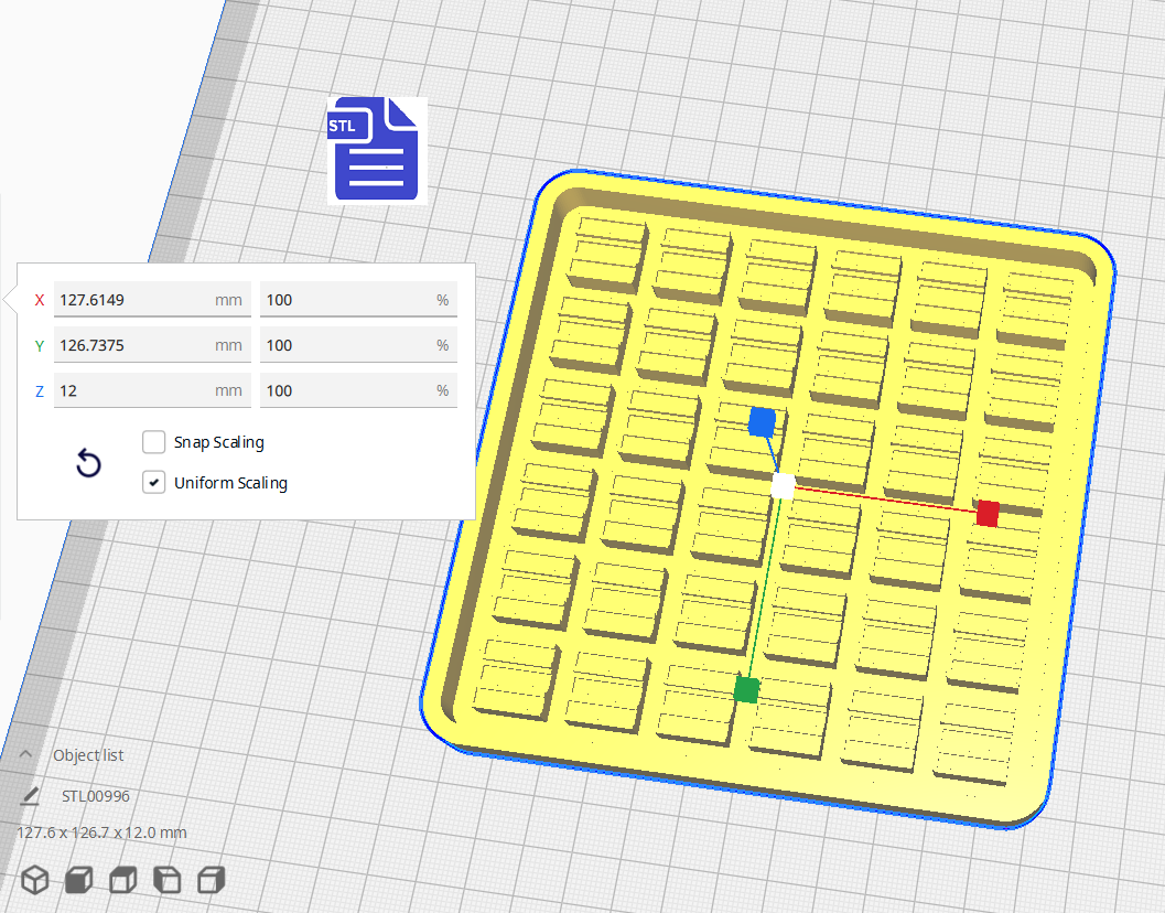 Stack of Books Silicone Mold Housing STL File