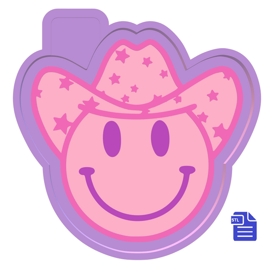 Stars Print Cow Girl/Boy Silicone Mold Housing STL File