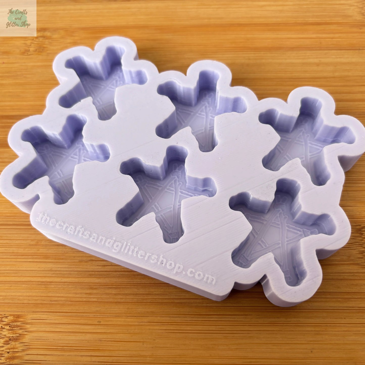 Stick Pentagram Silicone Mold - The Crafts and Glitter Shop