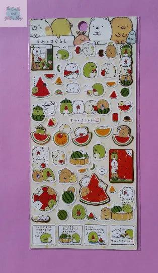Sumikko Gurashi Stickers - 1 Sheet