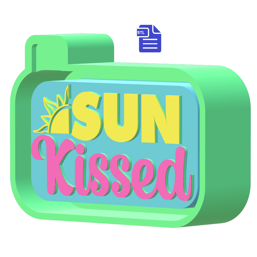 Sun Kissed Silicone Mold Housing STL File