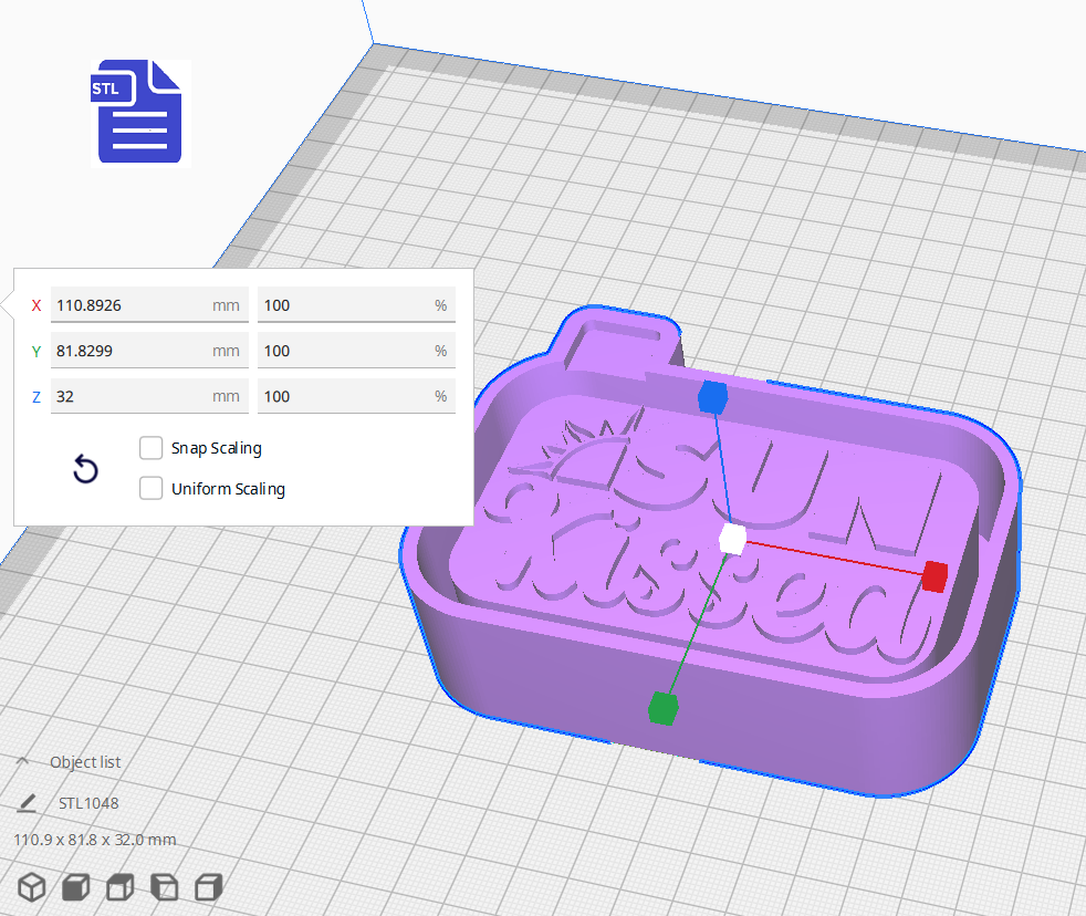 Sun Kissed Silicone Mold Housing STL File