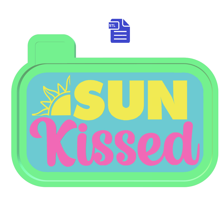 Sun Kissed Silicone Mold Housing STL File