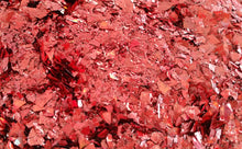 Load image into Gallery viewer, Holographic Red Cellophane Glitter Flakes