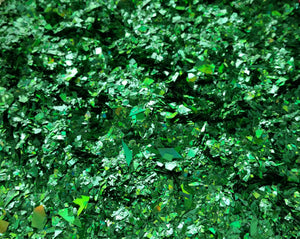 Holographic Green Cellophane Glitter Flakes