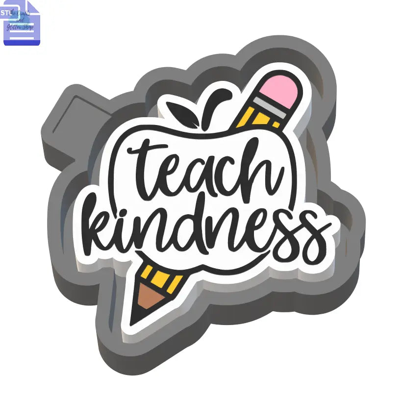 Teacher Silicone Mold Housing STL File