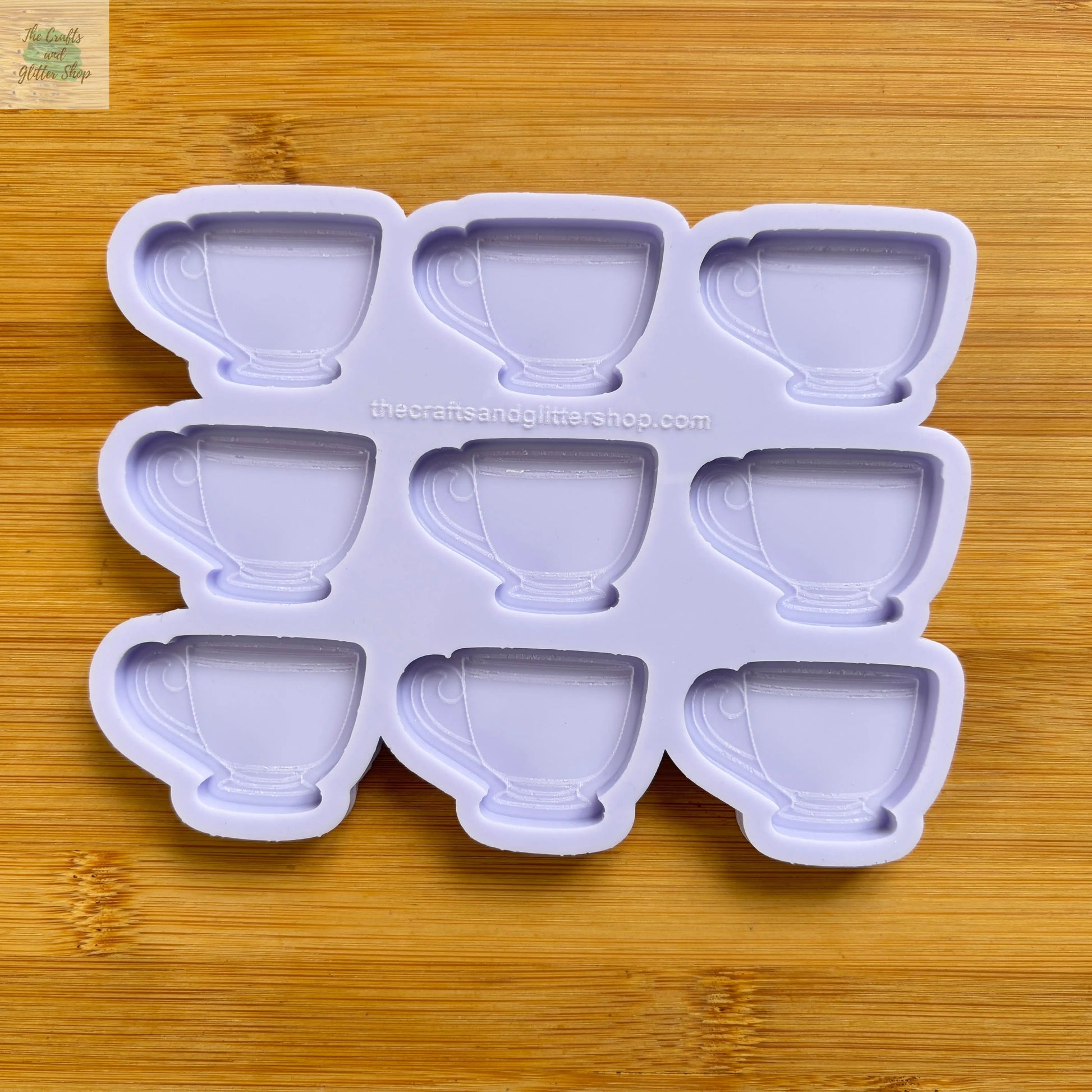 Teacup Silicone Mold - The Crafts and Glitter Shop