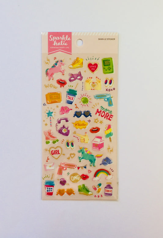 Teenager Stuff Stickers