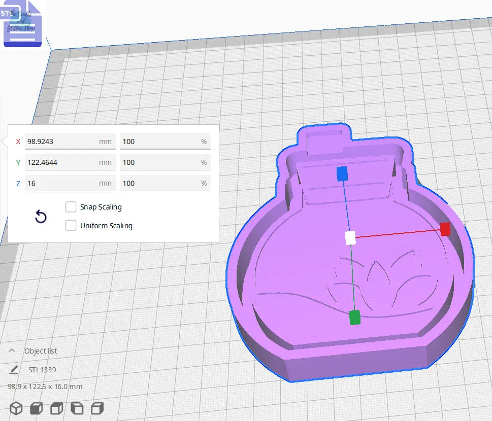 Terrarium Silicone Mold Housing STL File