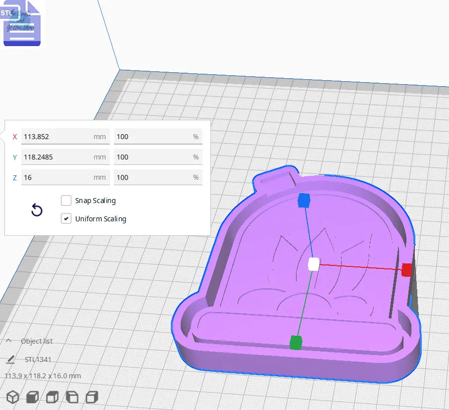 Terrarium Silicone Mold Housing STL File