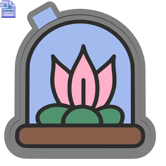 Terrarium Silicone Mold Housing STL File