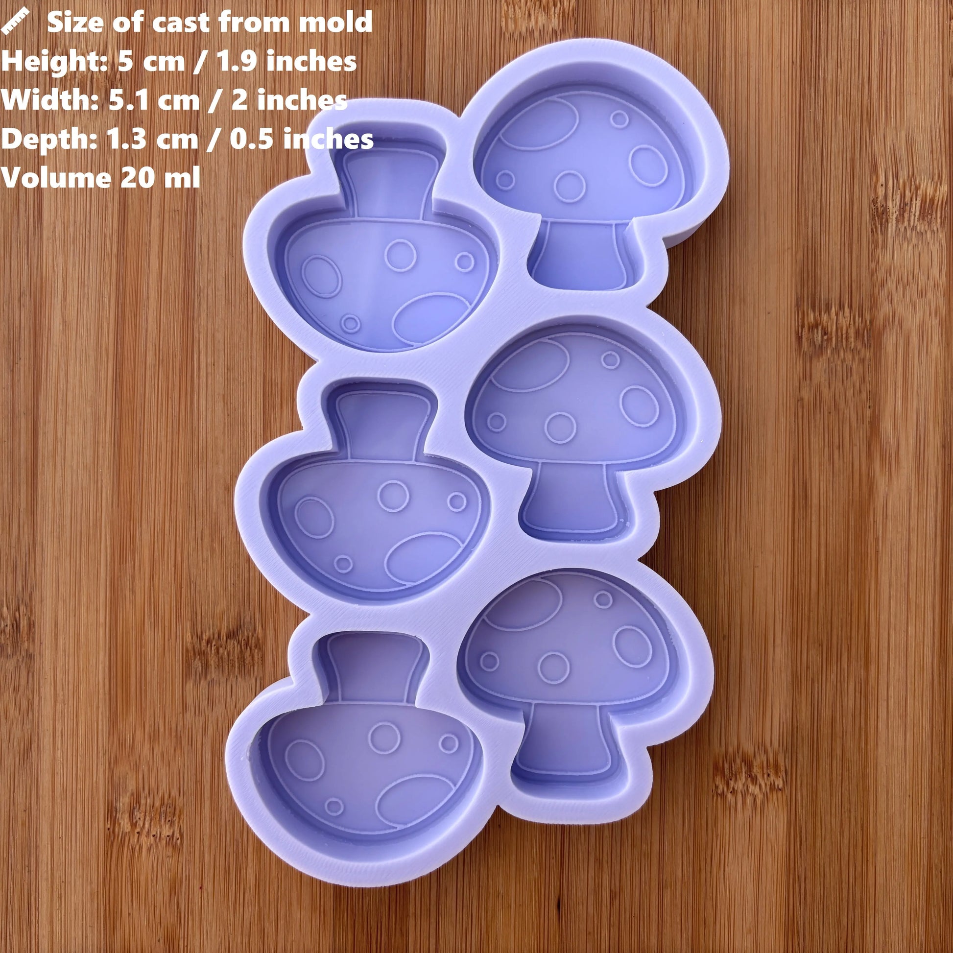 Toadstool Silicone Mold