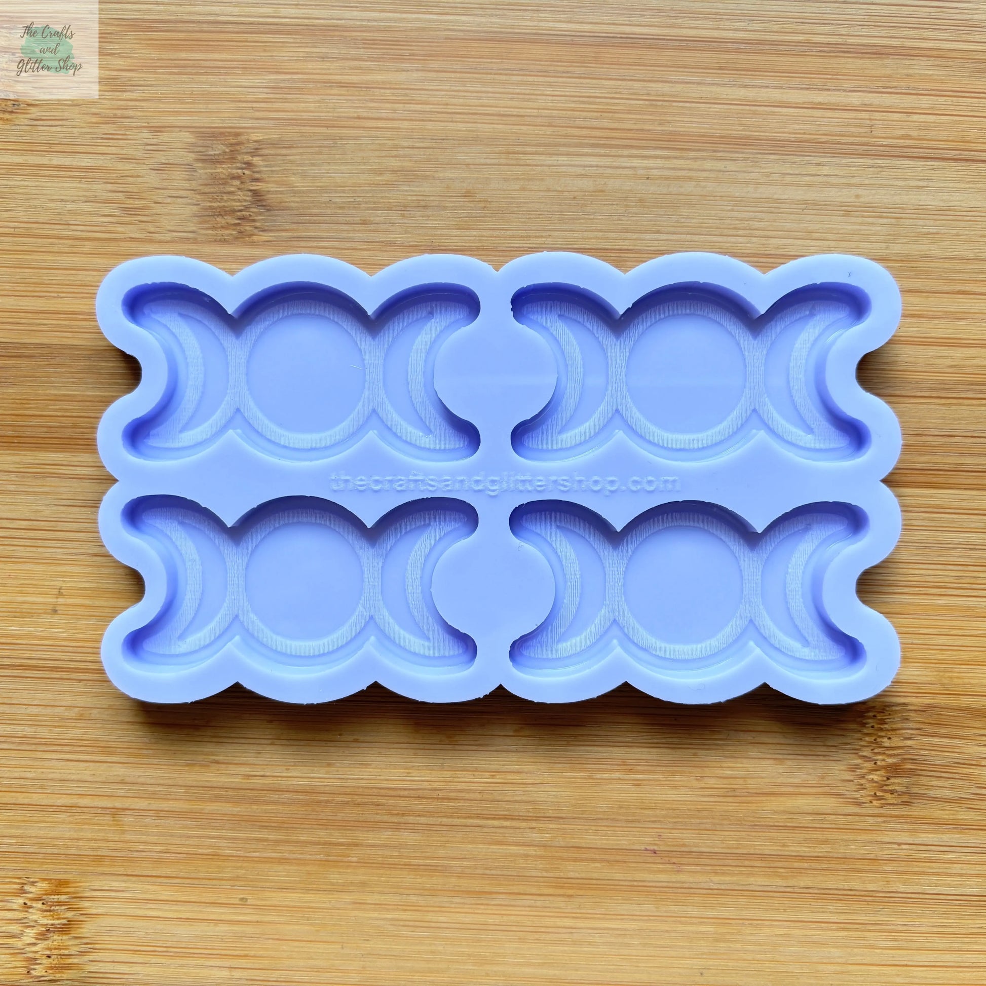 Triple Moon Silicone Mold - The Crafts and Glitter Shop