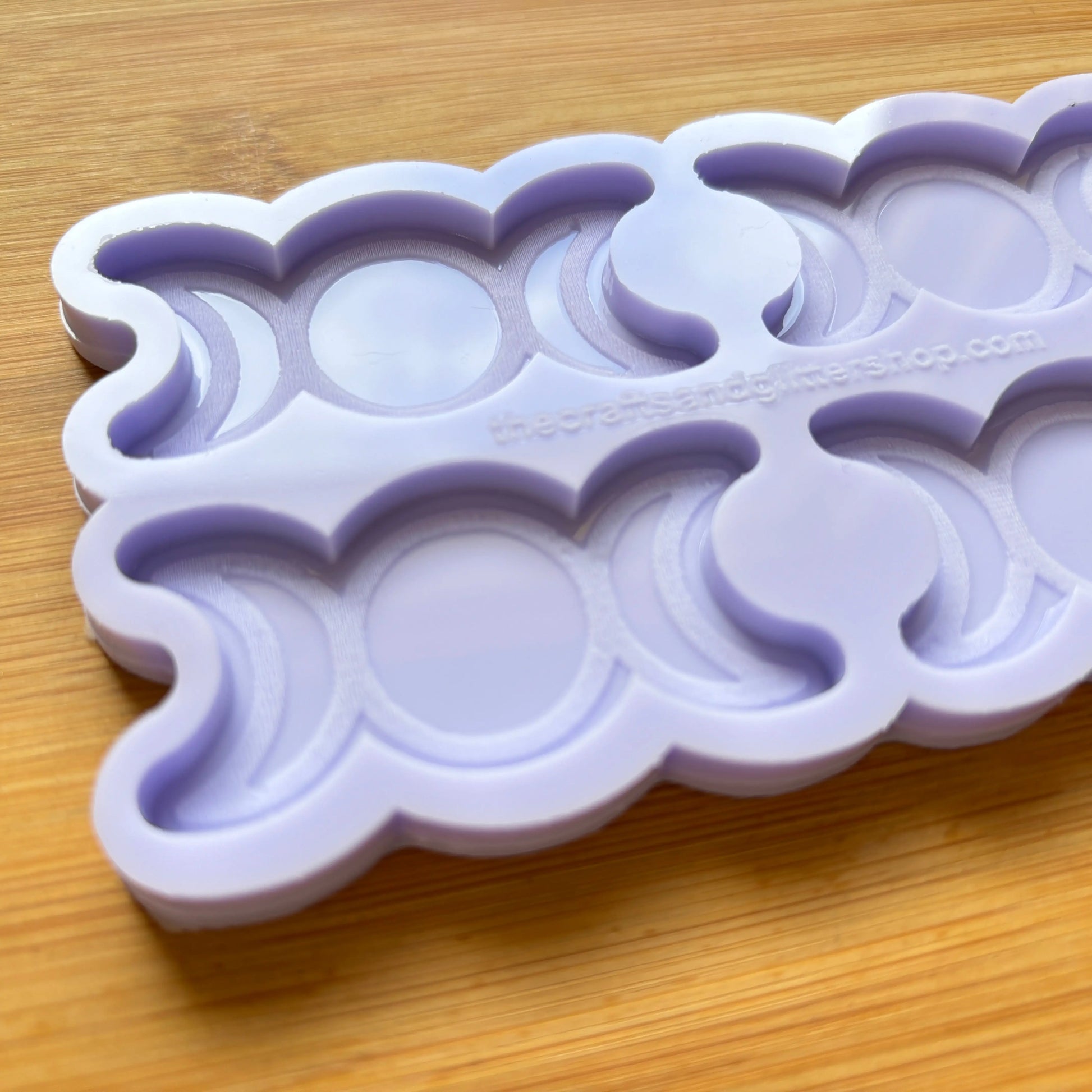Triple Moon Silicone Mold - The Crafts and Glitter Shop