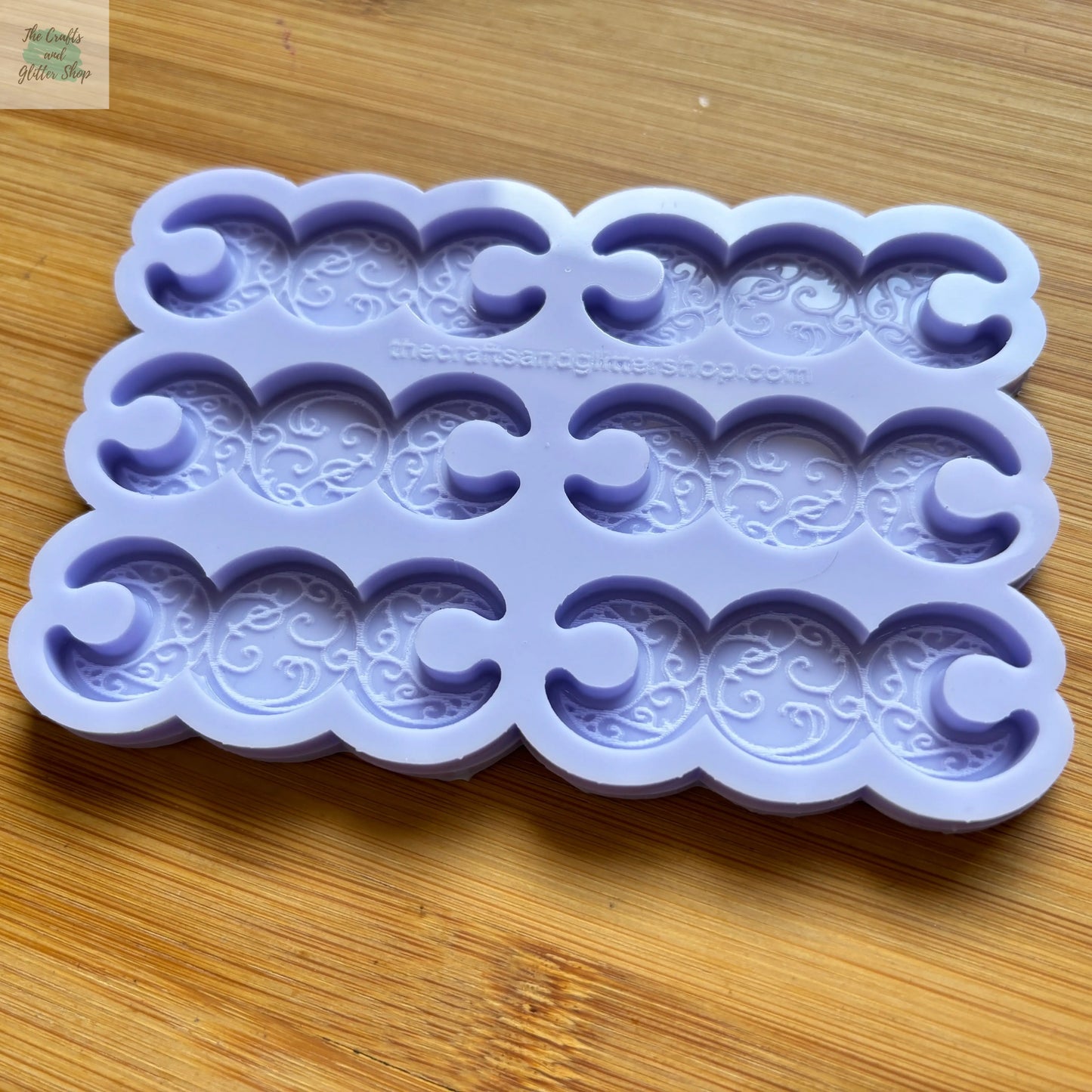 Triple Moon Silicone Mold - The Crafts and Glitter Shop