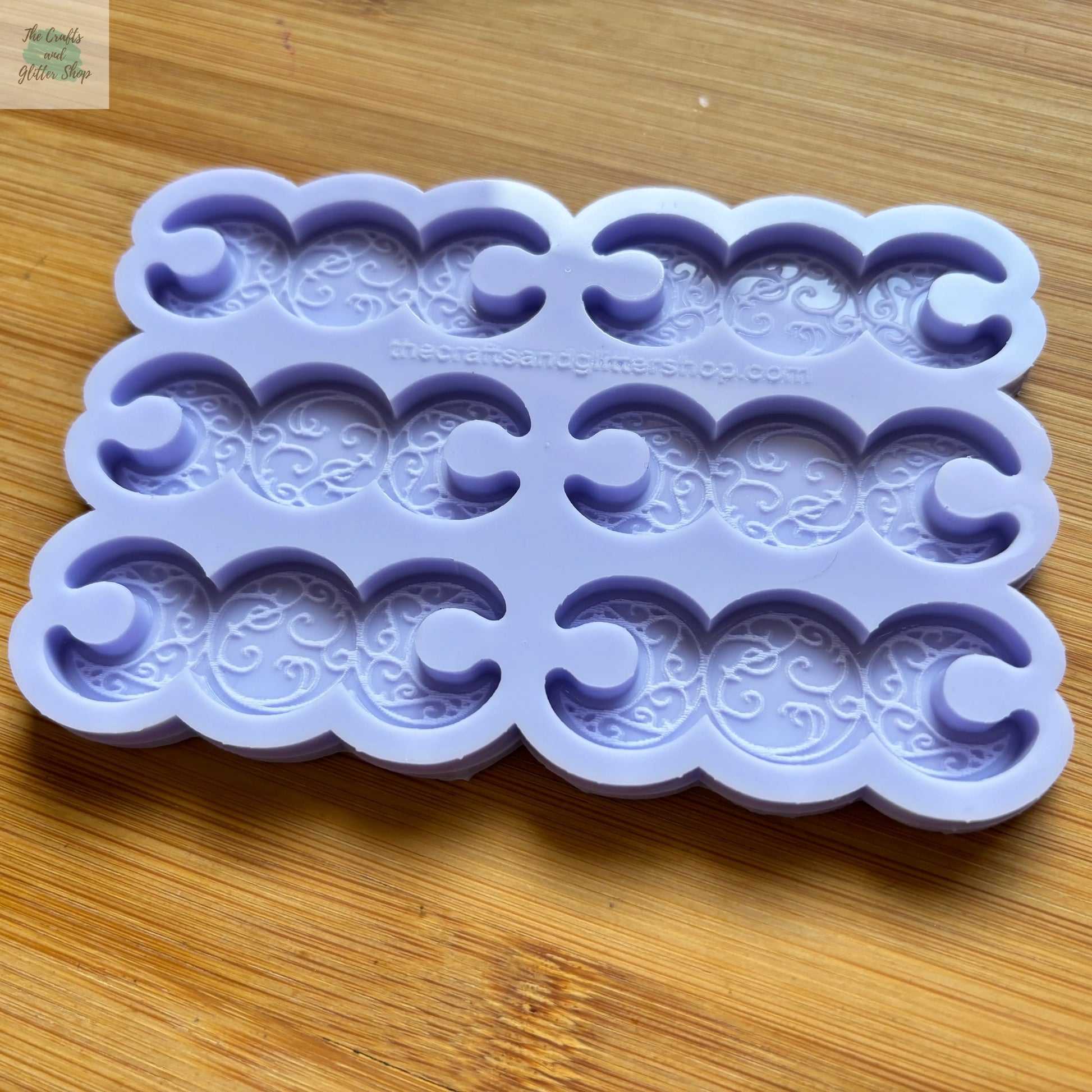Triple Moon Silicone Mold - The Crafts and Glitter Shop