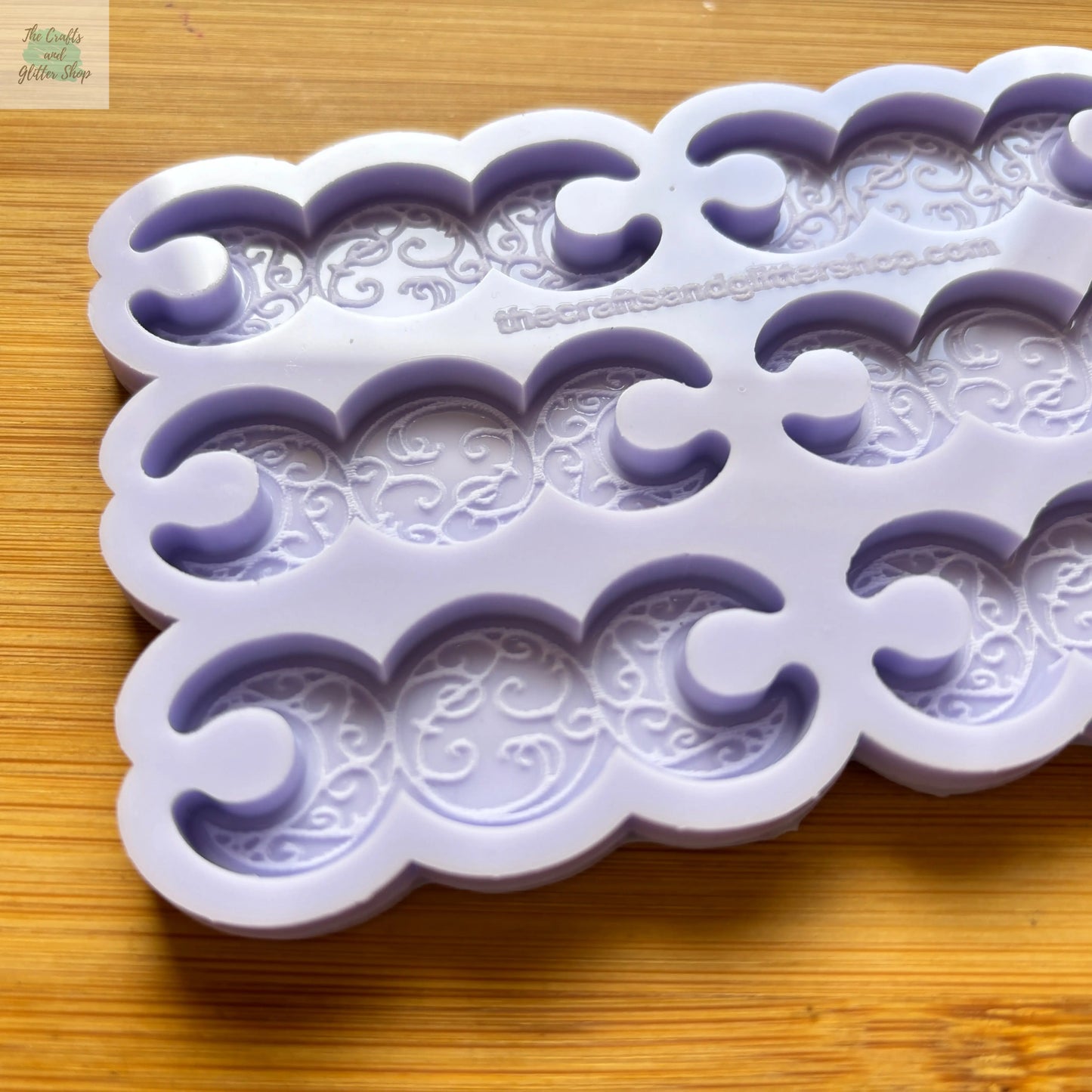 Triple Moon Silicone Mold - The Crafts and Glitter Shop