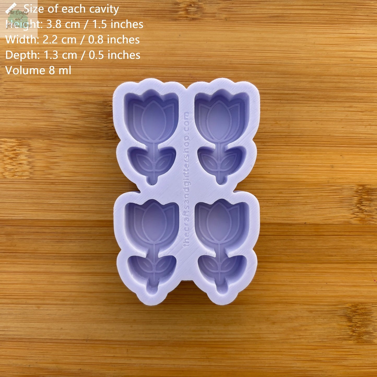 Tulip Silicone Mold - The Crafts and Glitter Shop