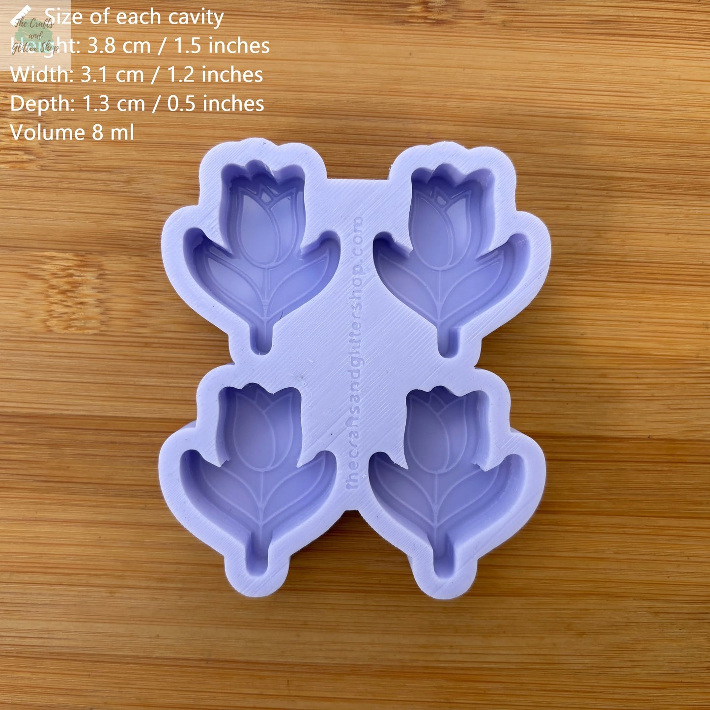 Tulip Silicone Mold - The Crafts and Glitter Shop