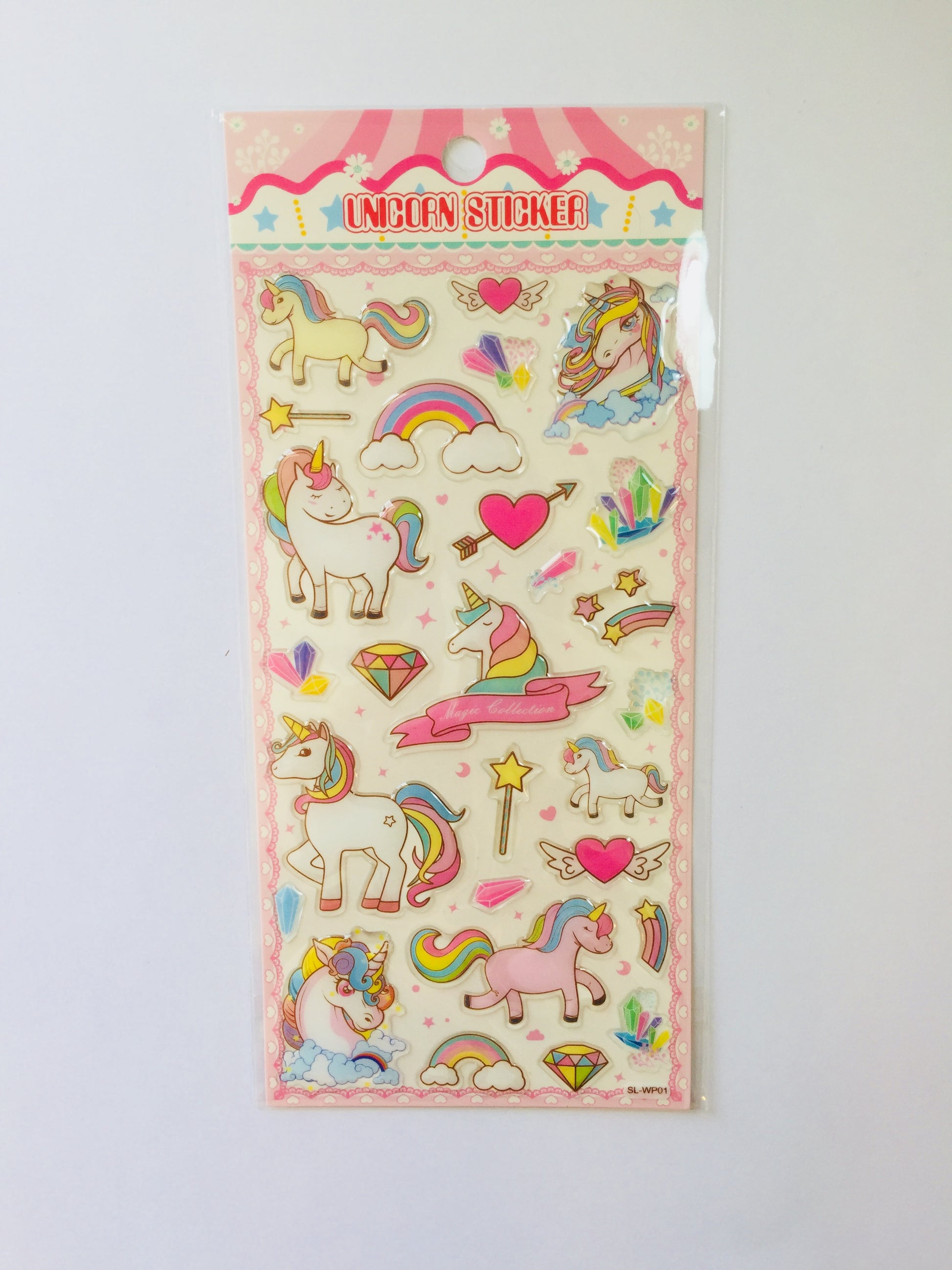 Unicorn Epoxy Stickers