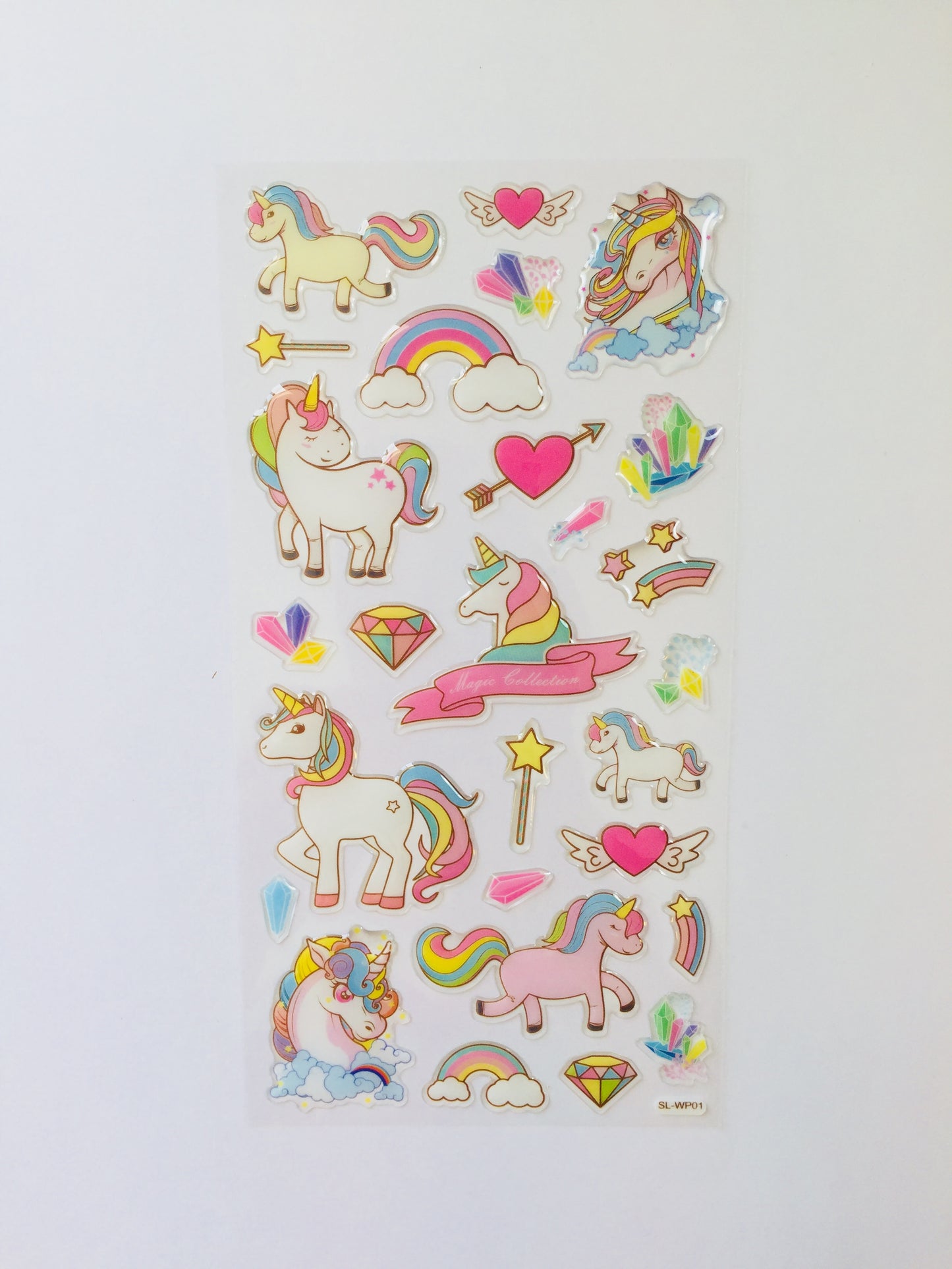 Unicorn Epoxy Stickers