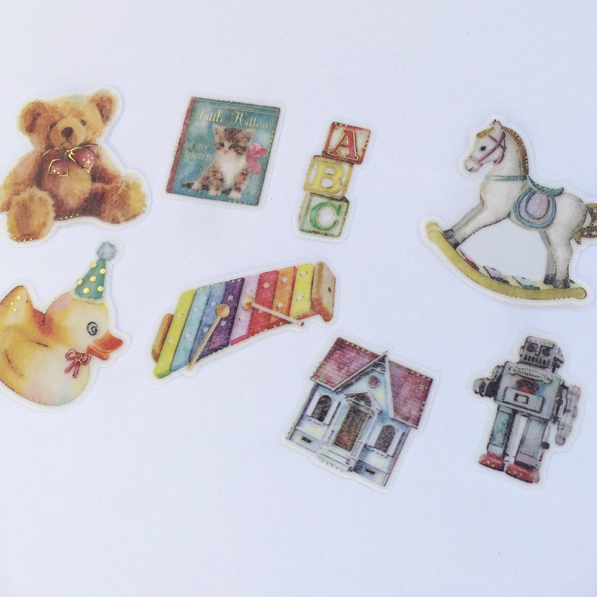Vintage Toys Sticker Flakes Pack