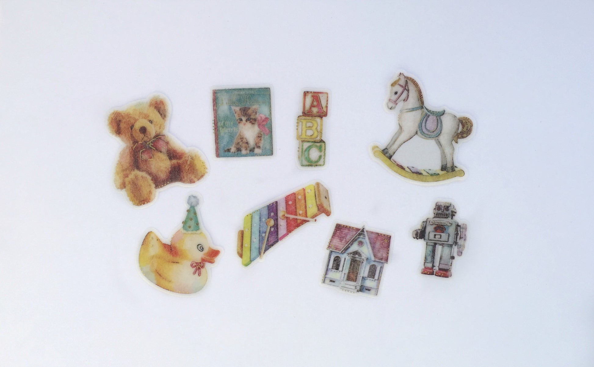 Vintage Toys Sticker Flakes Pack