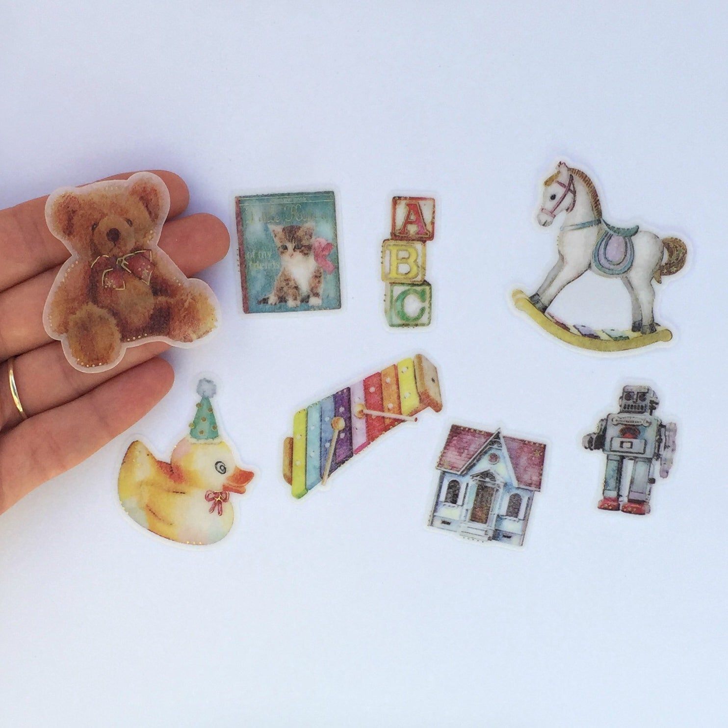 Vintage Toys Sticker Flakes Pack