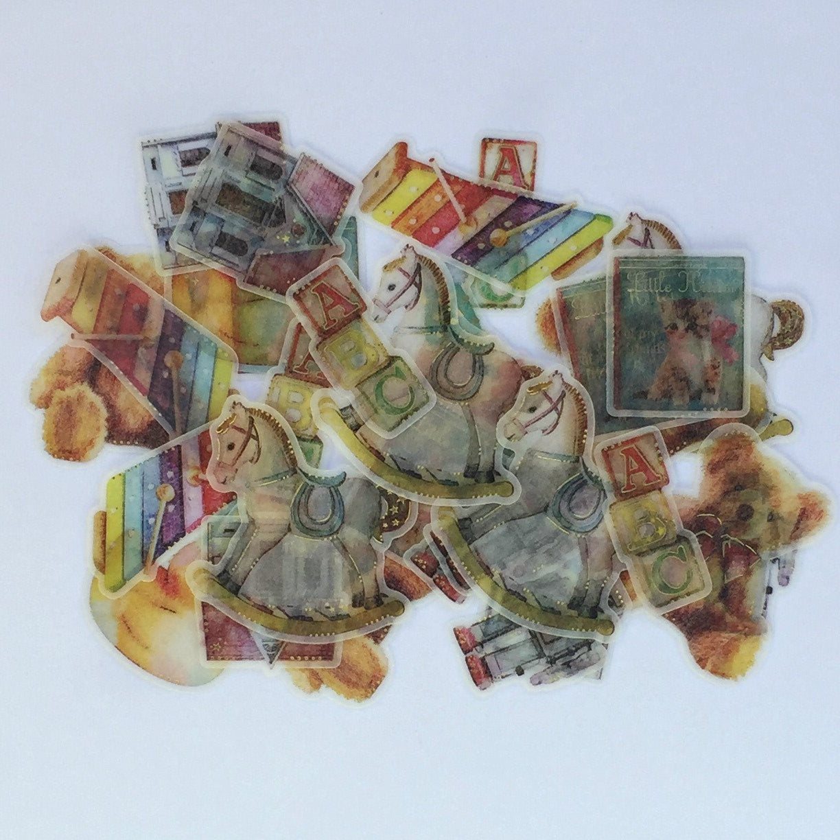 Vintage Toys Sticker Flakes Pack