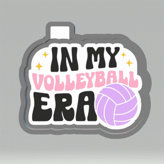 Volleyball Era Silicone Mold Housing STL File