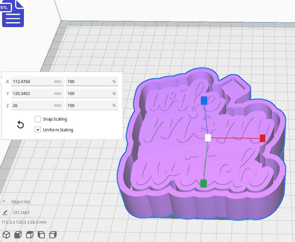 Wife Mom Witch Silicone Mold Housing STL File