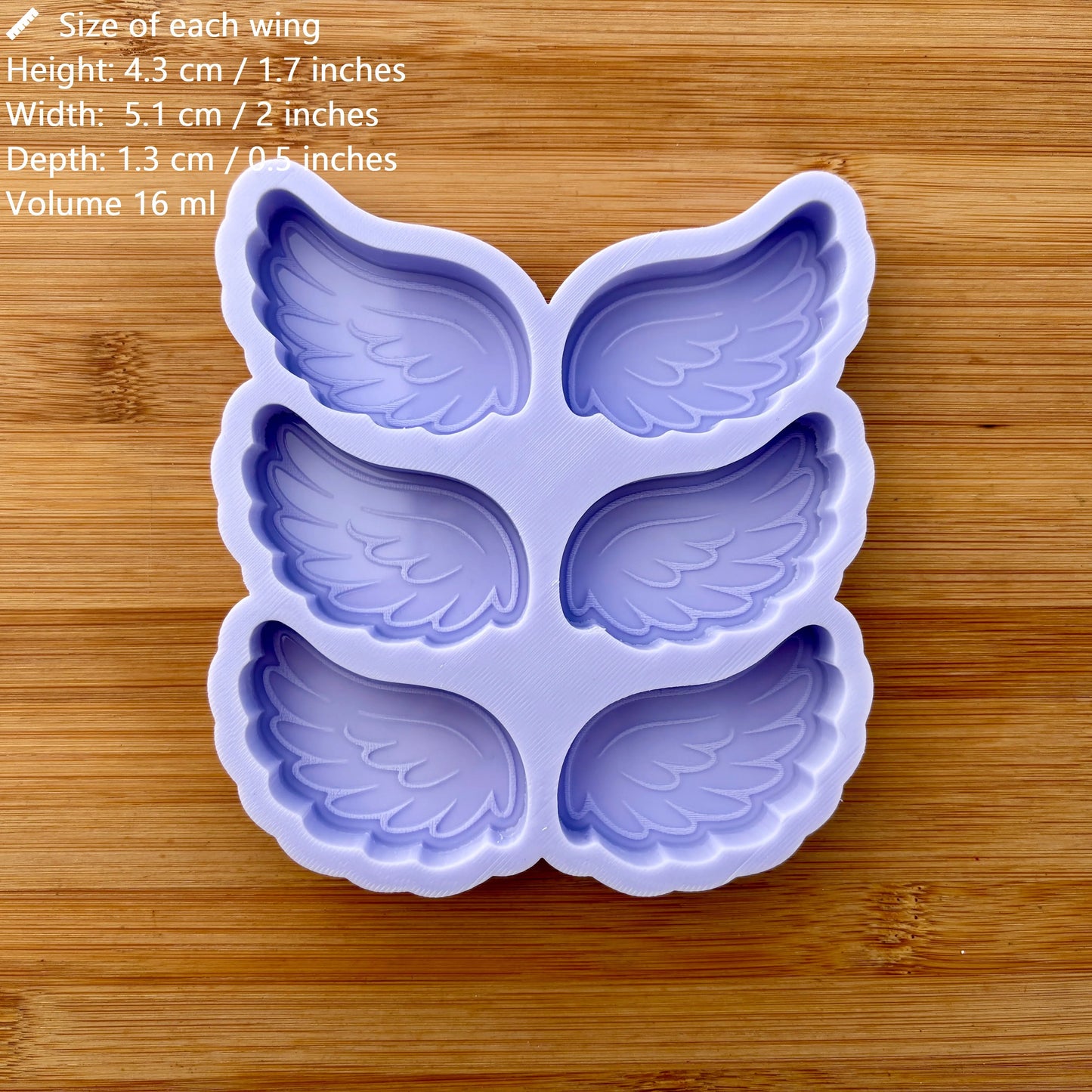Wings Silicone Mold - The Crafts and Glitter Shop
